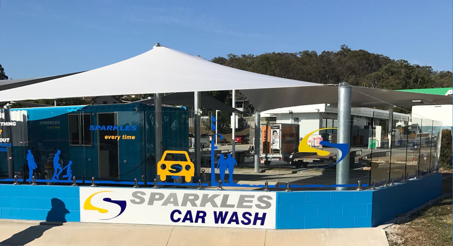 sparkles car wash australia logo